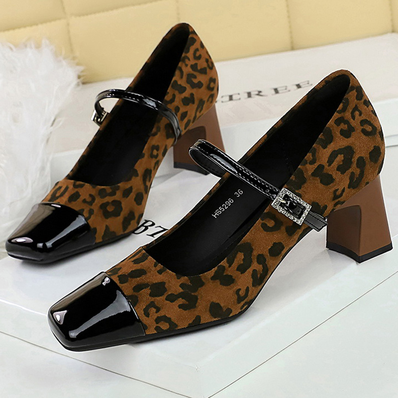 BIGTREE Shoes Leopard Print Wo - Shoe Tree recension och pris
