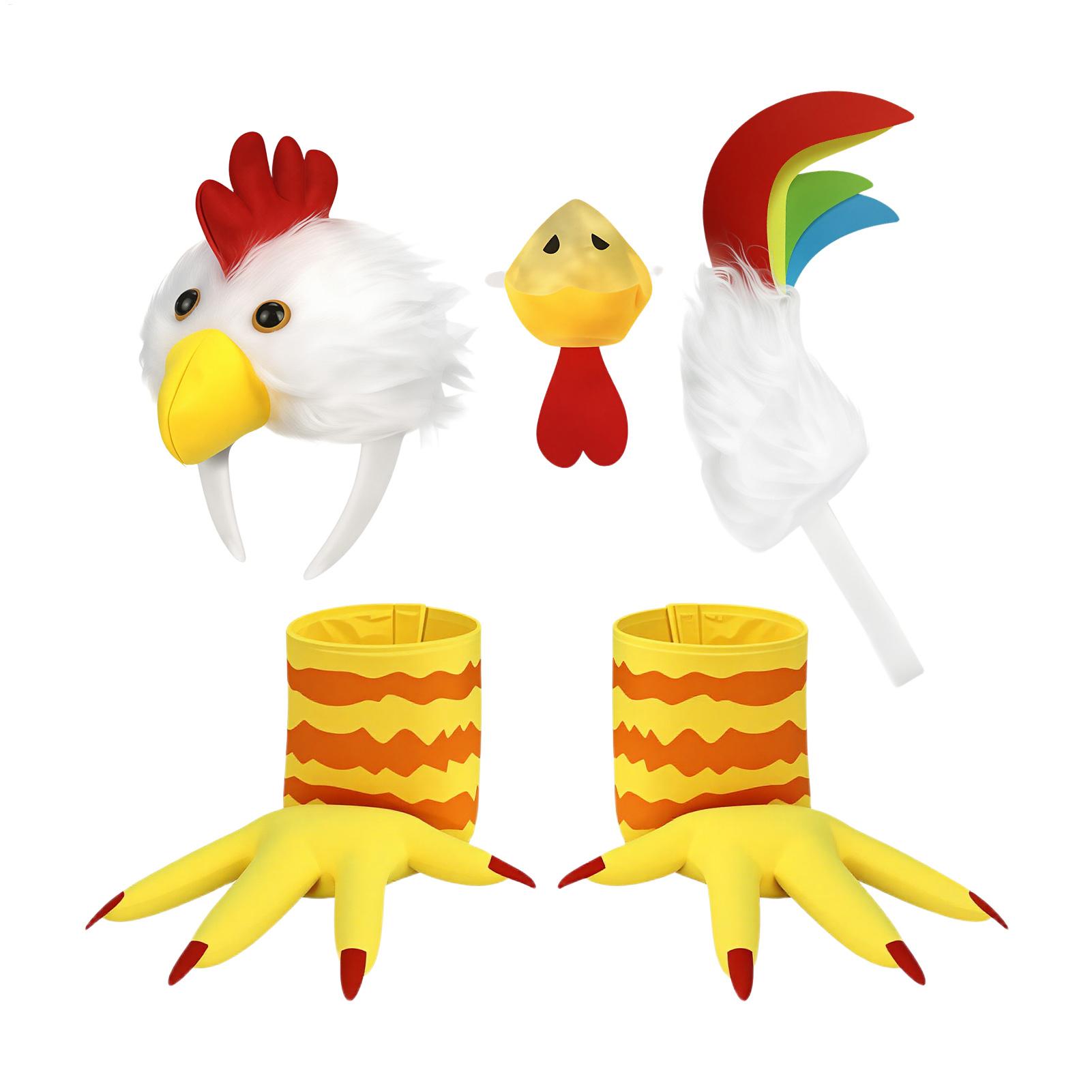 Rooster Chicken Costume Access - Shoe Brush recension och pris