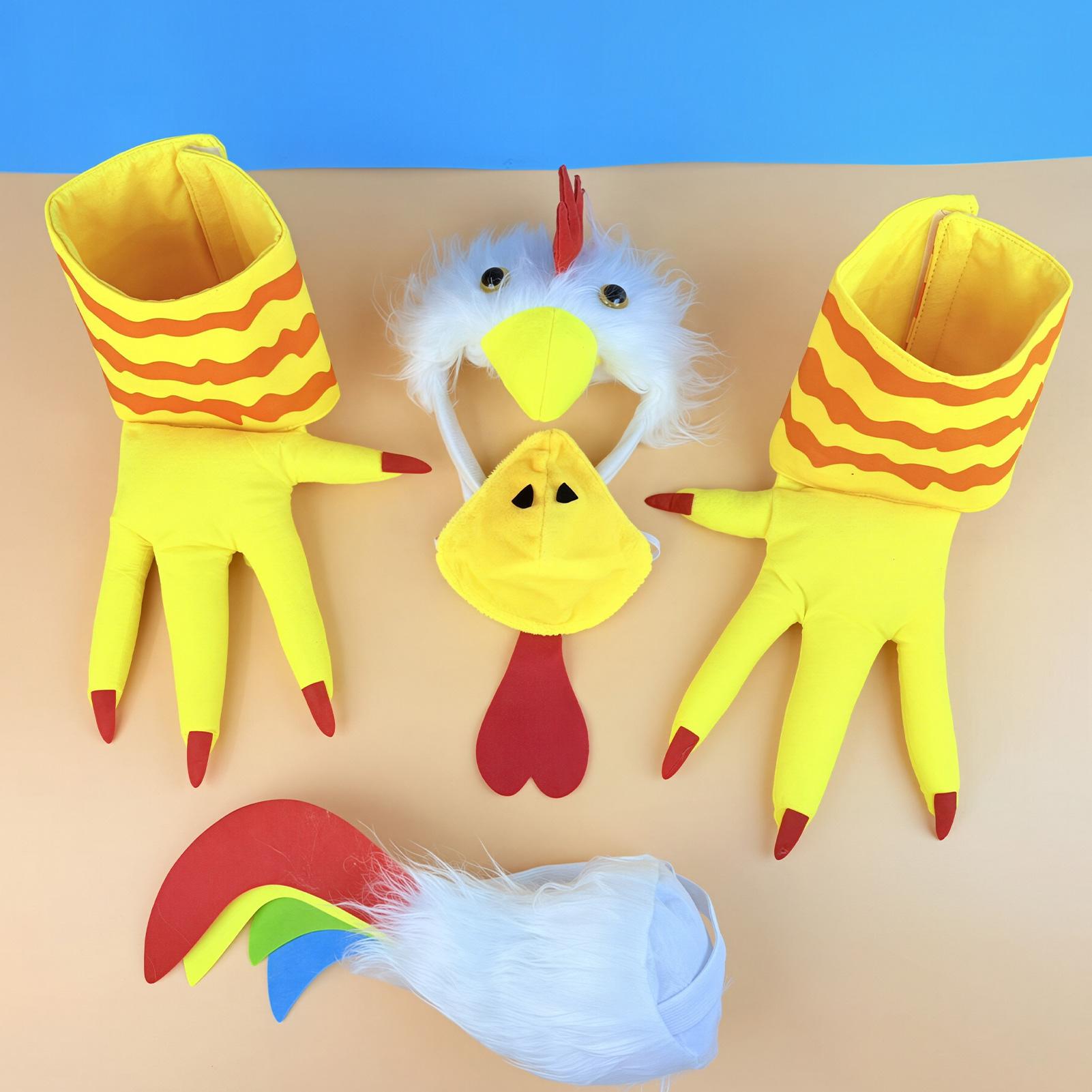 Rooster Chicken Costume Access - Shoe Brush recension och pris