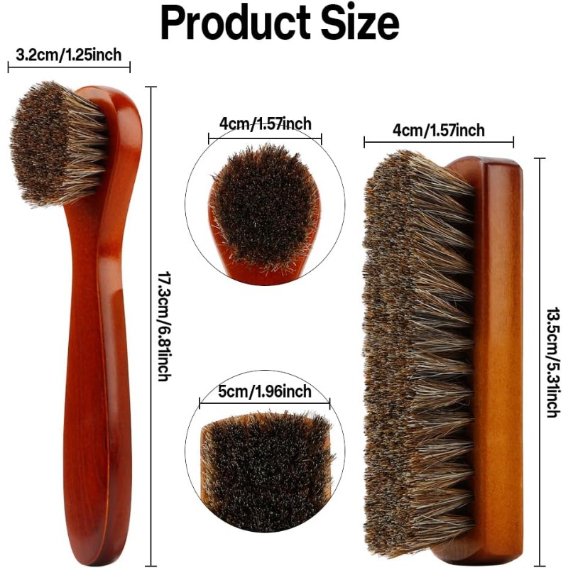New! High Quality for 2 Pieces - Shoe Cleaning Brush recension och pris