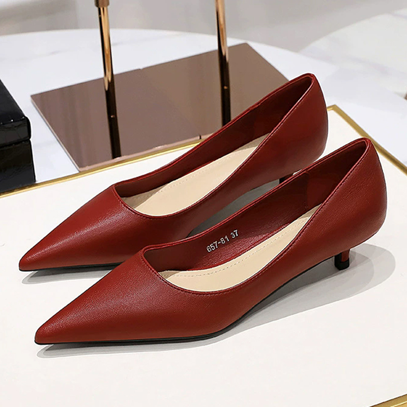 Fashion Pointed Toe Mid Heeled - Shoe Tree recension och pris